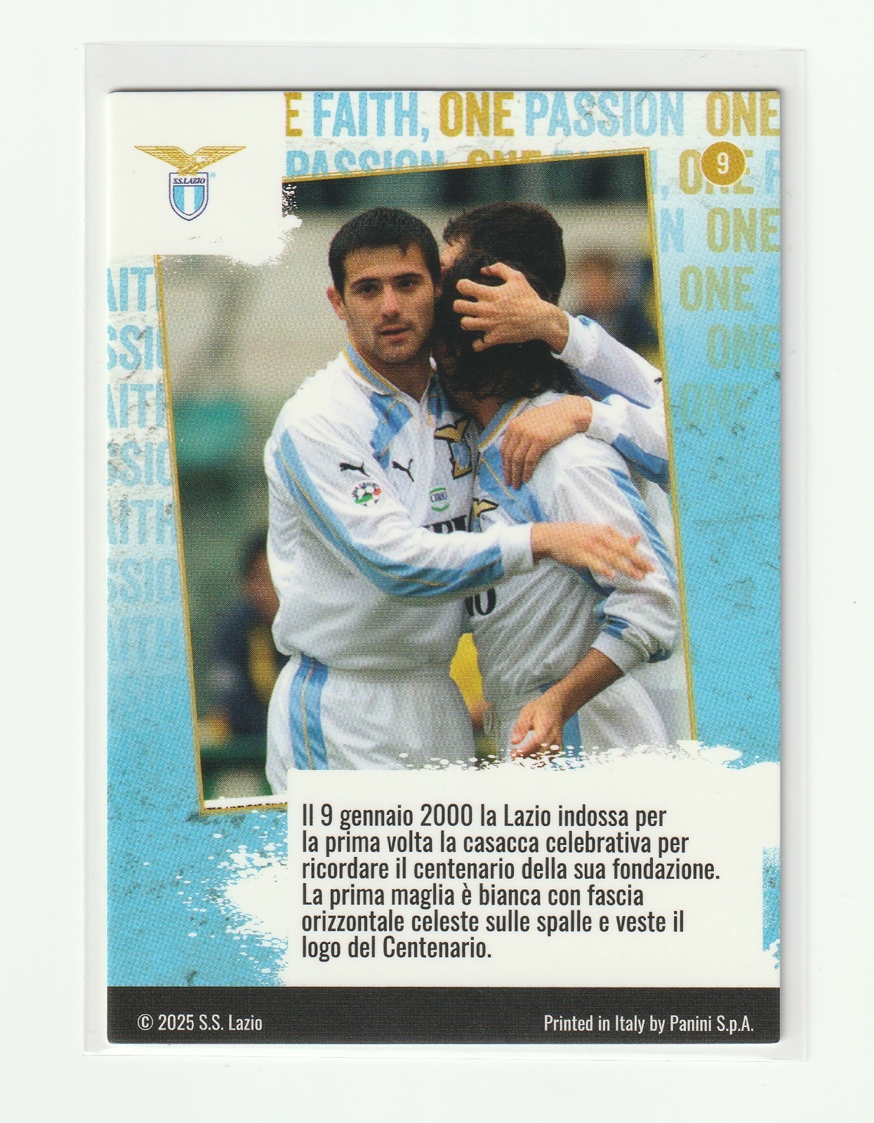 1999-00 PANINI LO SCUDETTO DEL SOGNI FOIL KIT 1999/00 [ 100 ANNIVERSARY ] LAZIO