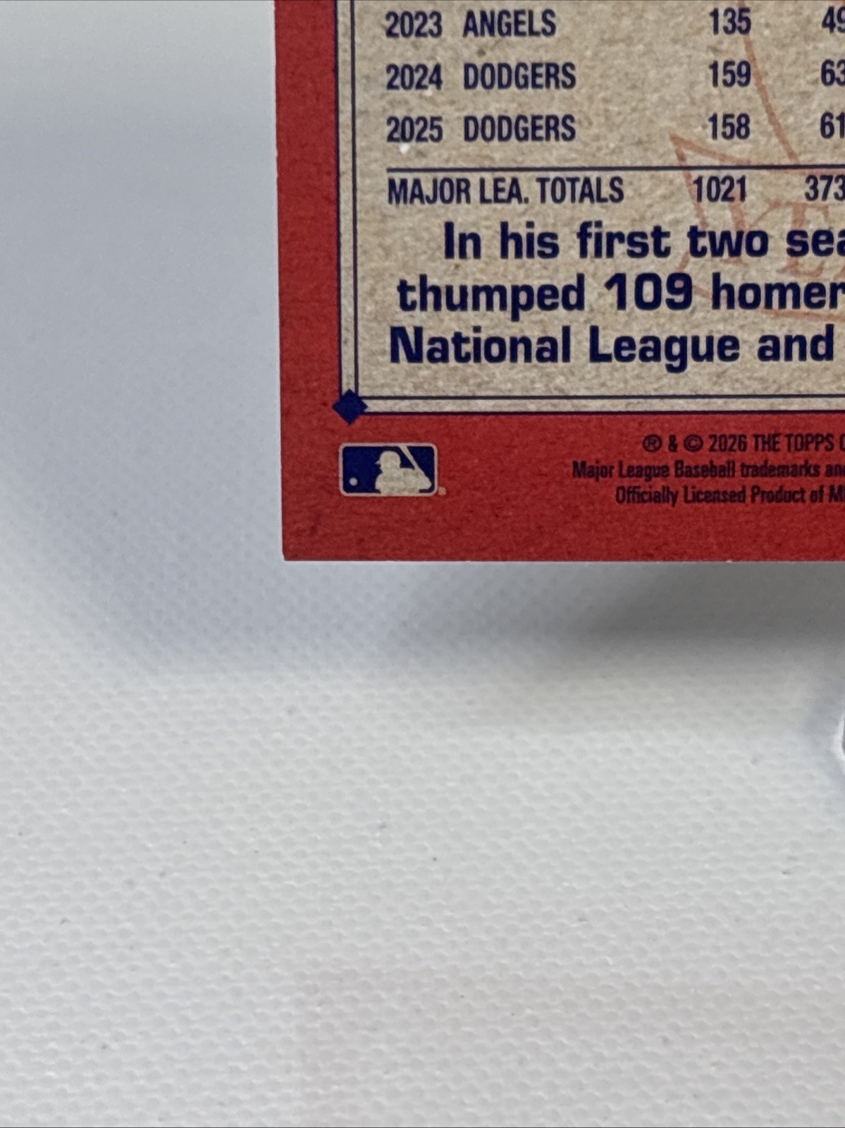 2026 Topps 75 Series 2 Shohei Ohtani Dodgers 1991 Crackle Foil Insert #91B2-1