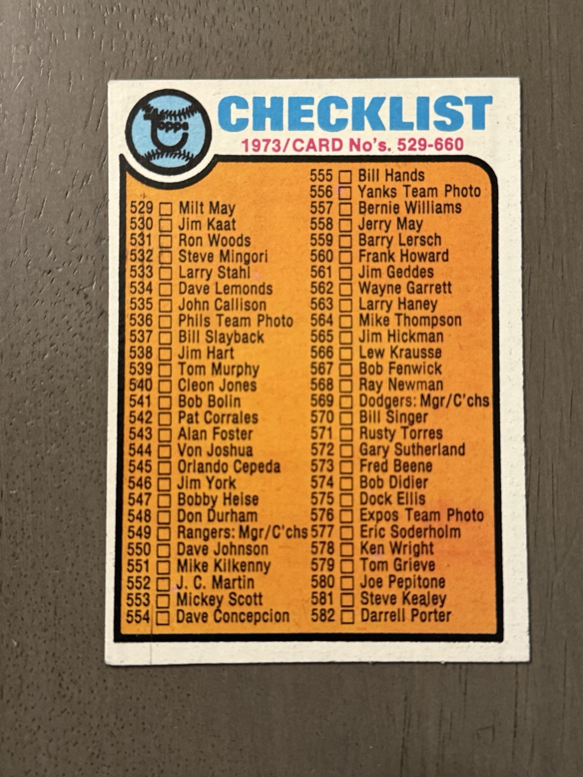 1973 TOPPS BASEBALL YOU PICK #401-600 COMPLETE YOUR SET FREE SHIPPING