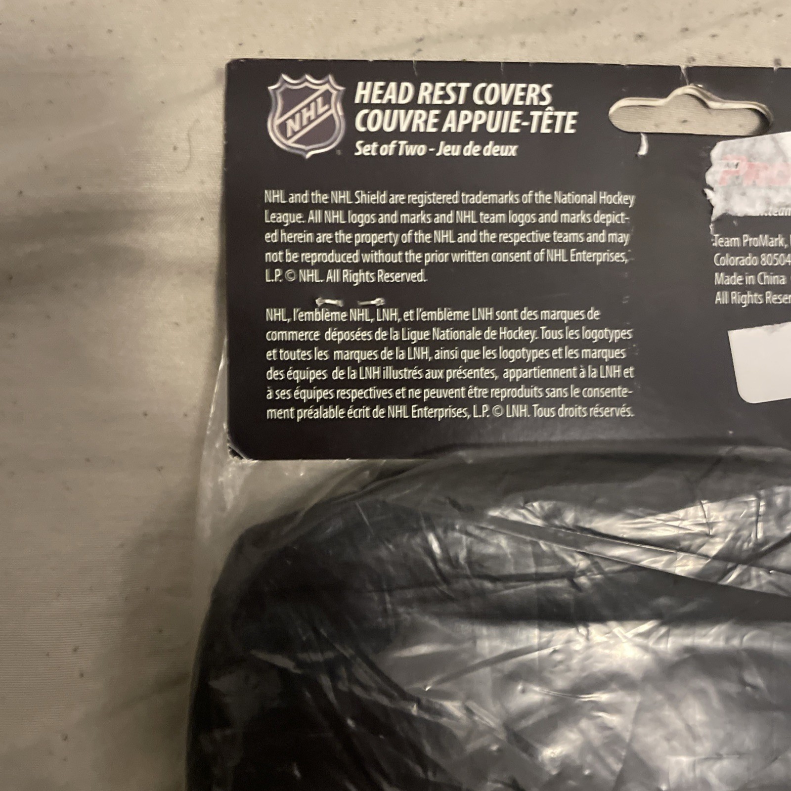 Chicago Blackhawks Headrest Covers Promark