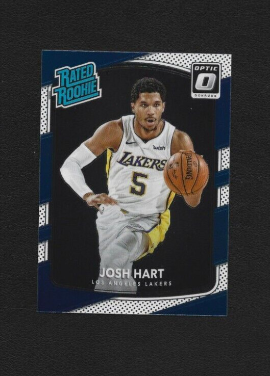 2017-18 Panini Donruss Optic Josh Hart Rated Rookie #171 – Los Angeles Lakers