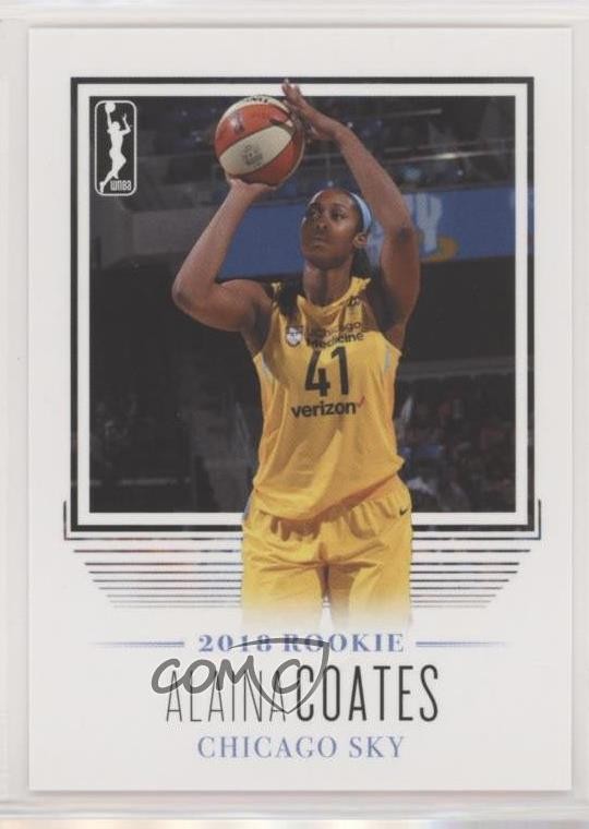 2018 Rittenhouse WNBA /500 Alaina Coates #9 Rookie RC 0b1