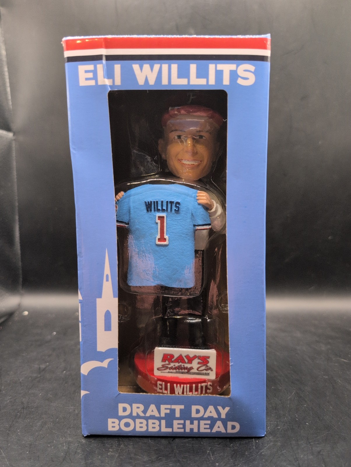 Eli Willits #1 Pick Fredericksburg Nationals SGA Bobblehead & Card 4/19/26