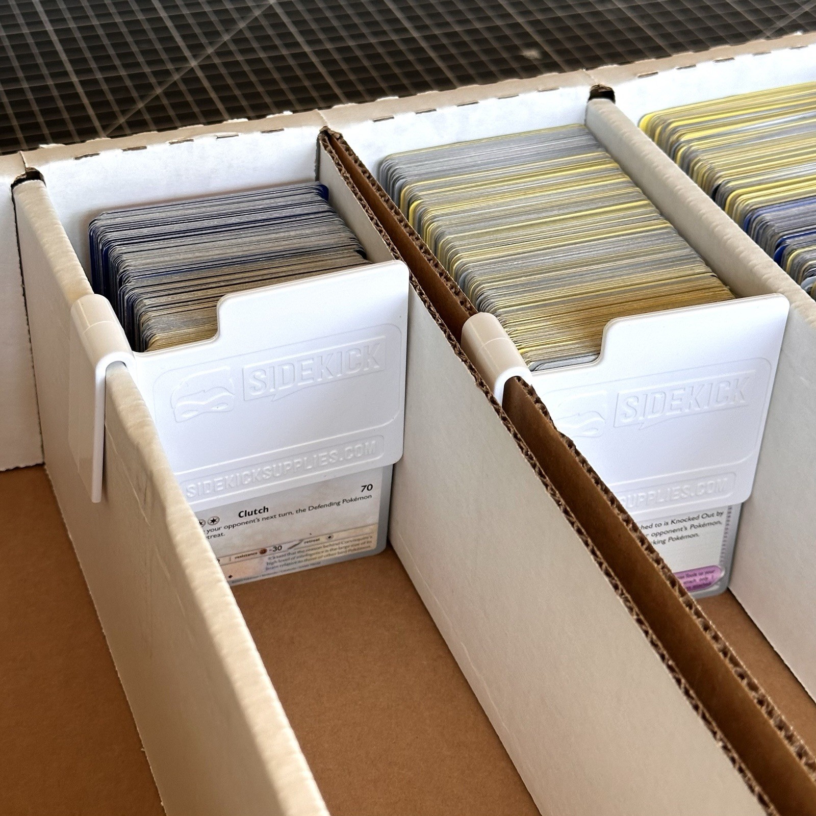 SideKick Mini Divider for Card Storage 5-Pack (White) Made in USA! – FREE Ship!