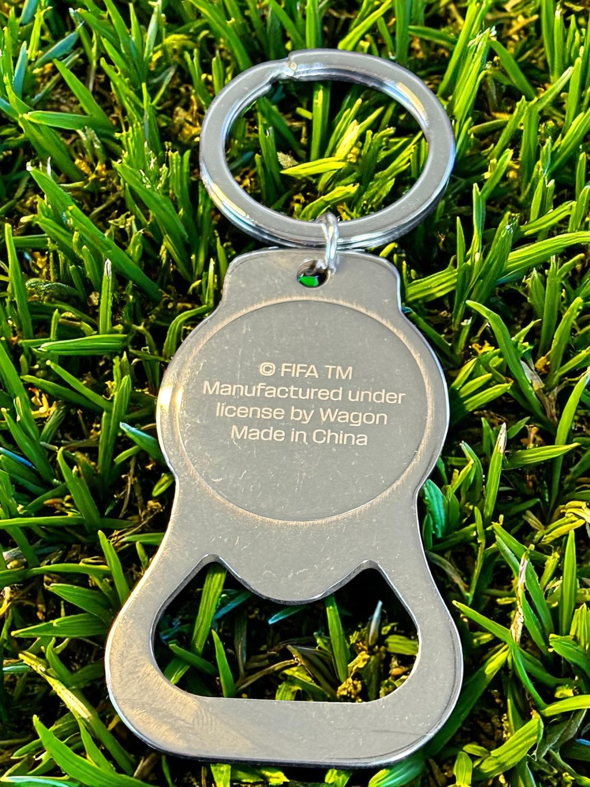 Wagon International Official FIFA World Cup 5 Inches, Black & Dark Silver