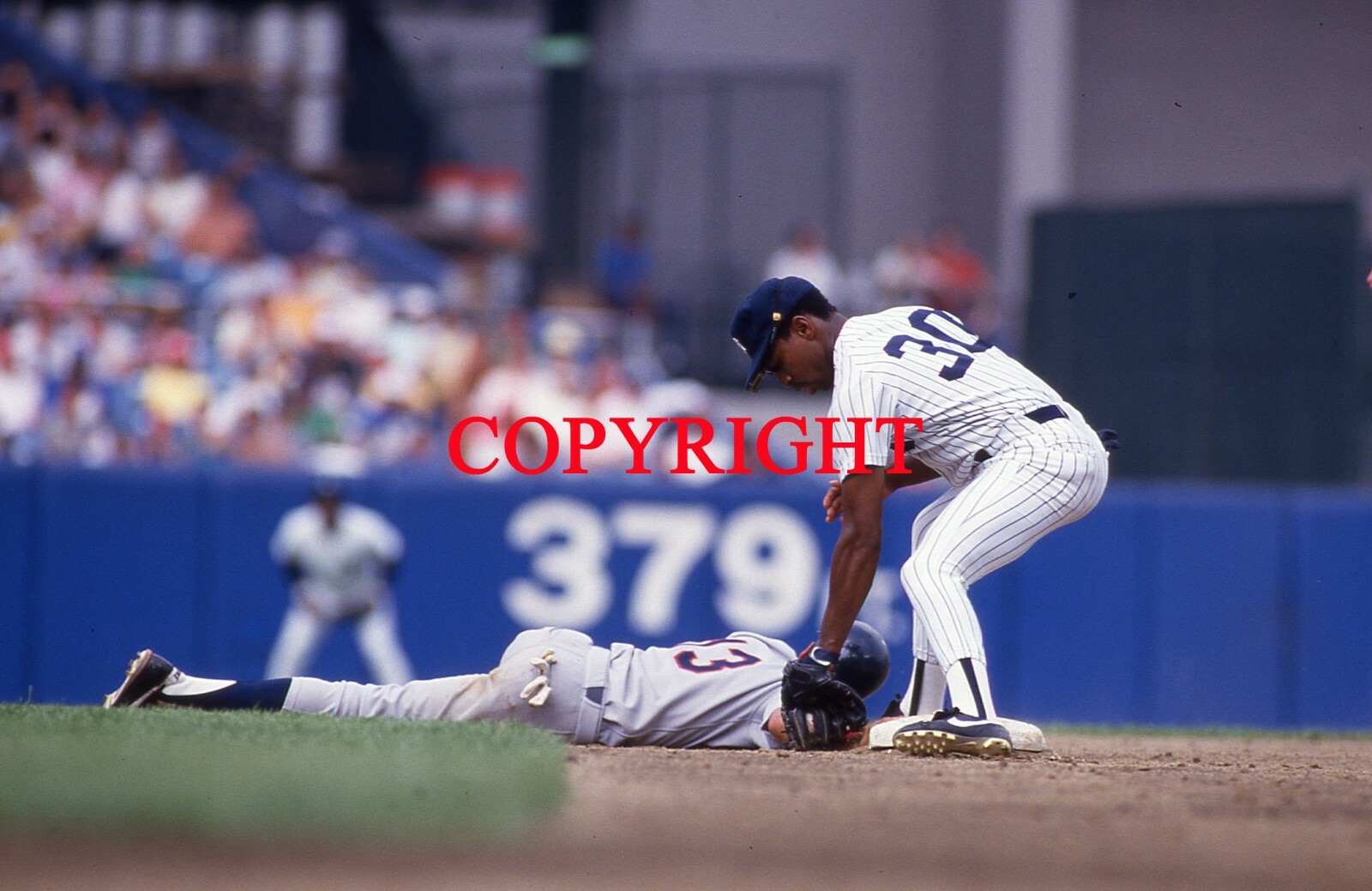 WILLIE RANDOLPH – NEW YORK YANKEES – Vintage 35mm Baseball Slide 4.2a