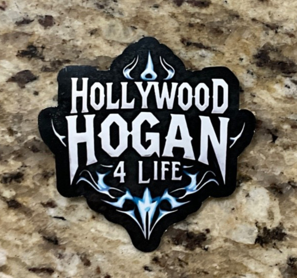 Hulk Hogan Stickers Custom WWE TNA WCW NWO Hollywood [MM Exclusives] 3inch