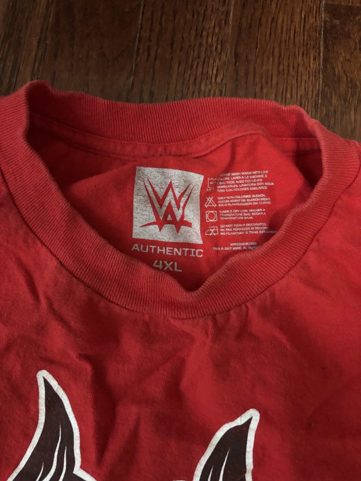 ASUKA WWE WRESTLING T Shirt Mens 4XL Red Key to Evolution Asuka Lock