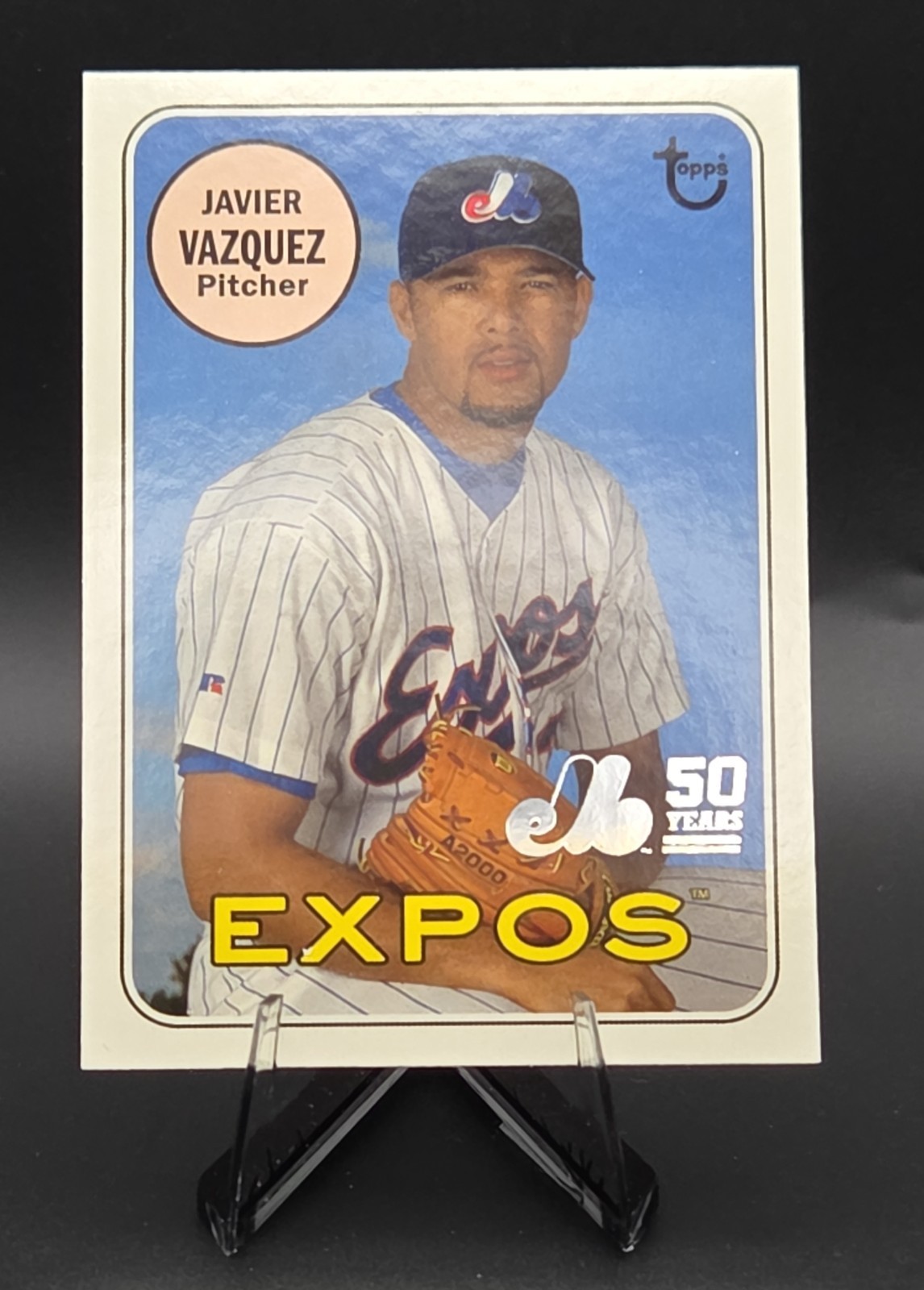 2019 Topps Archives 50th Anniversary the Montreal Expos Javier Vazquez 260614B