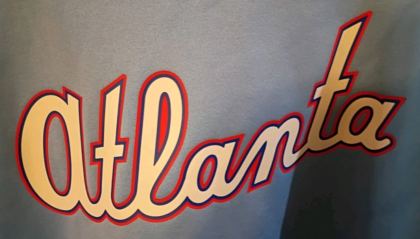 Atlanta Braves Nike 2026 City Connect Authentic Collection Hoodie Womens Large