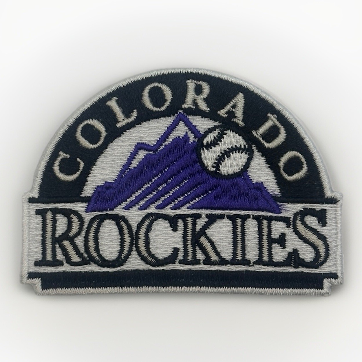 Colorado Rockies Patch 3” X 2” Iron On Mountains