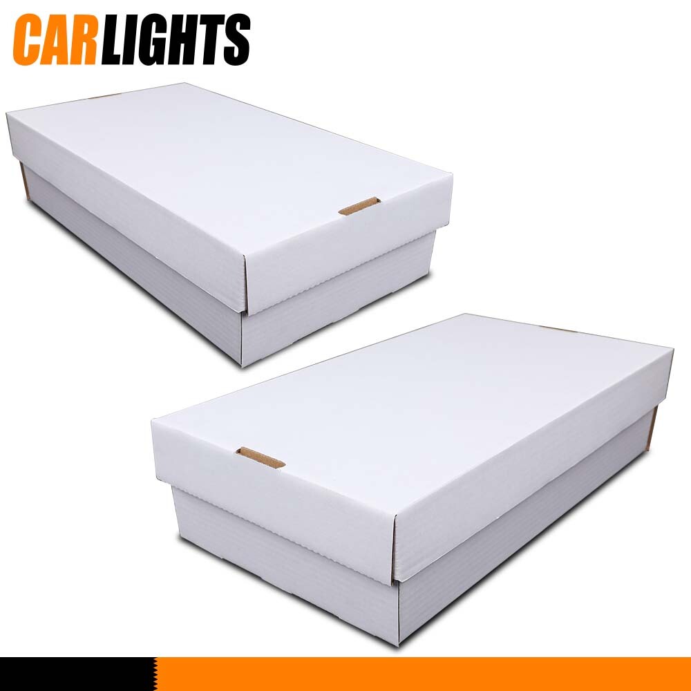 2X 3000 Count 3 Row Super Shoe Cardboard Trading/Gaming Card Storage Boxes New