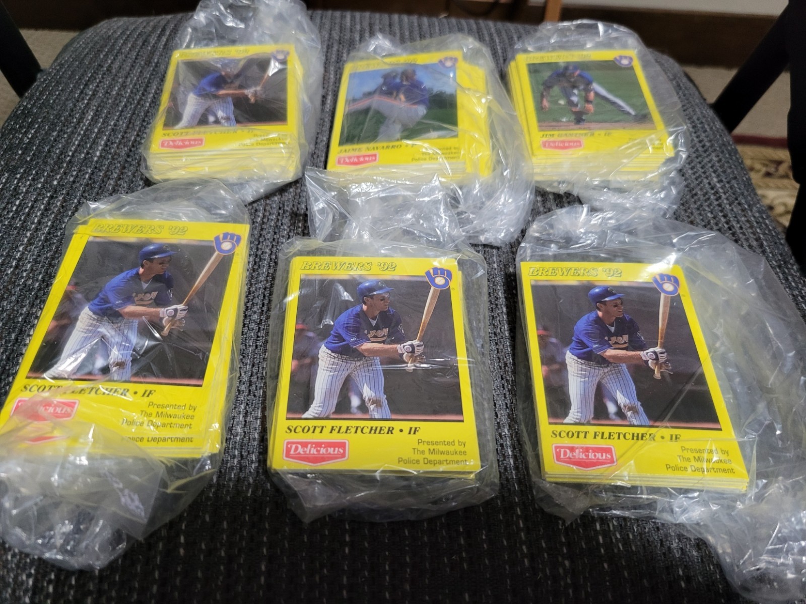 1992 Brewers Police Baseball Card #s 1-30 – You Pick