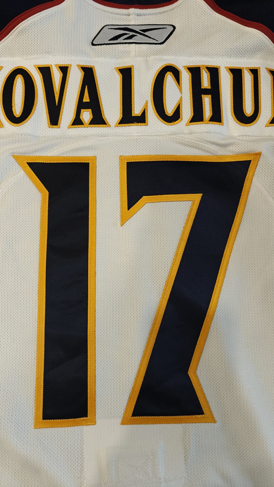 Atlanta Thrashers Reebok Edge Size 52 Away White NWT Ilya Kovalchuk