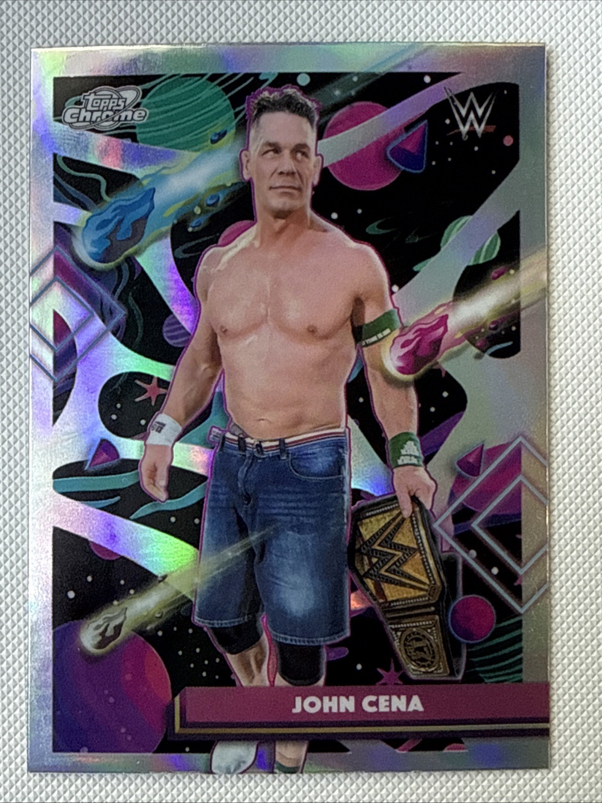 SILVER REFRACTOR 2026 Topps Chrome Cosmic WWE Cards You Pick/Choose! READ*
