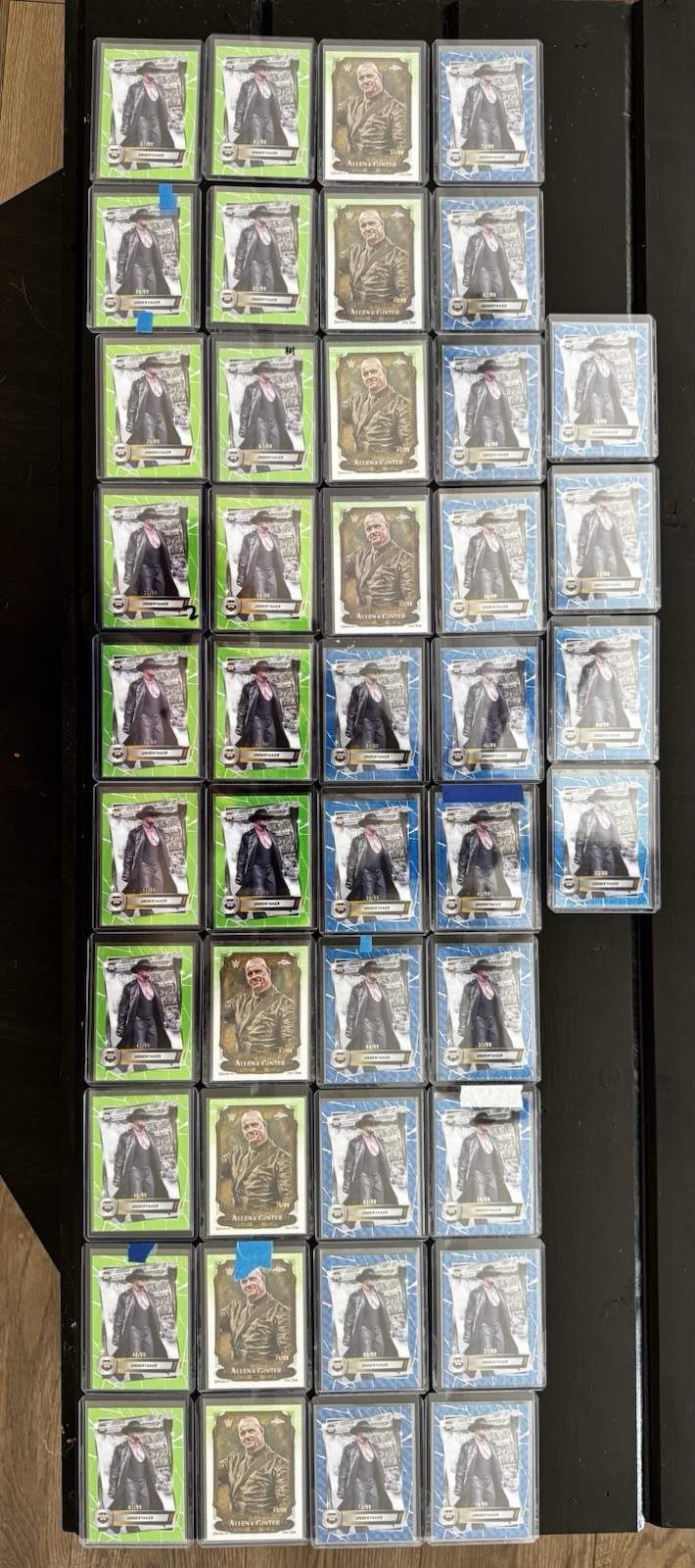 WWE Undertaker 2025 Topps Chrome 108 Card Serial Lot FT #/85/99/150/175/199￼