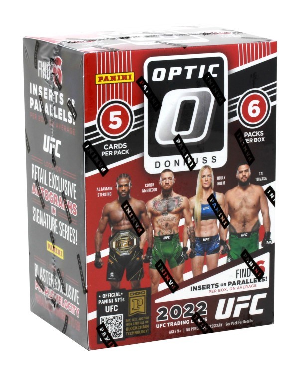 2022 PANINI DONRUSS OPTIC UFC BLASTER BOX BLOWOUT CARDS