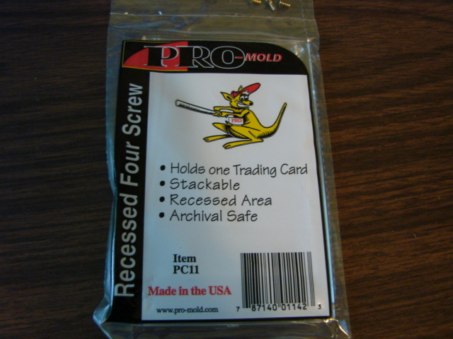 Pro-Mold # PC11 4 Screw Recessed Card Holder New 3 count lot