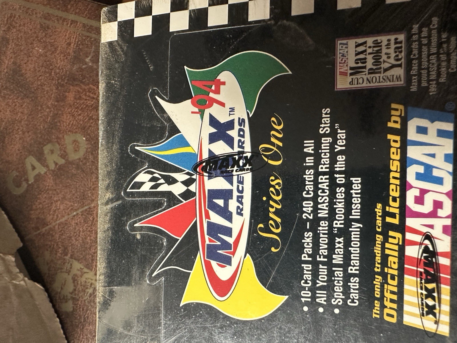 1994 MAXX RACE CARDS Series One Sealed Box Nascar