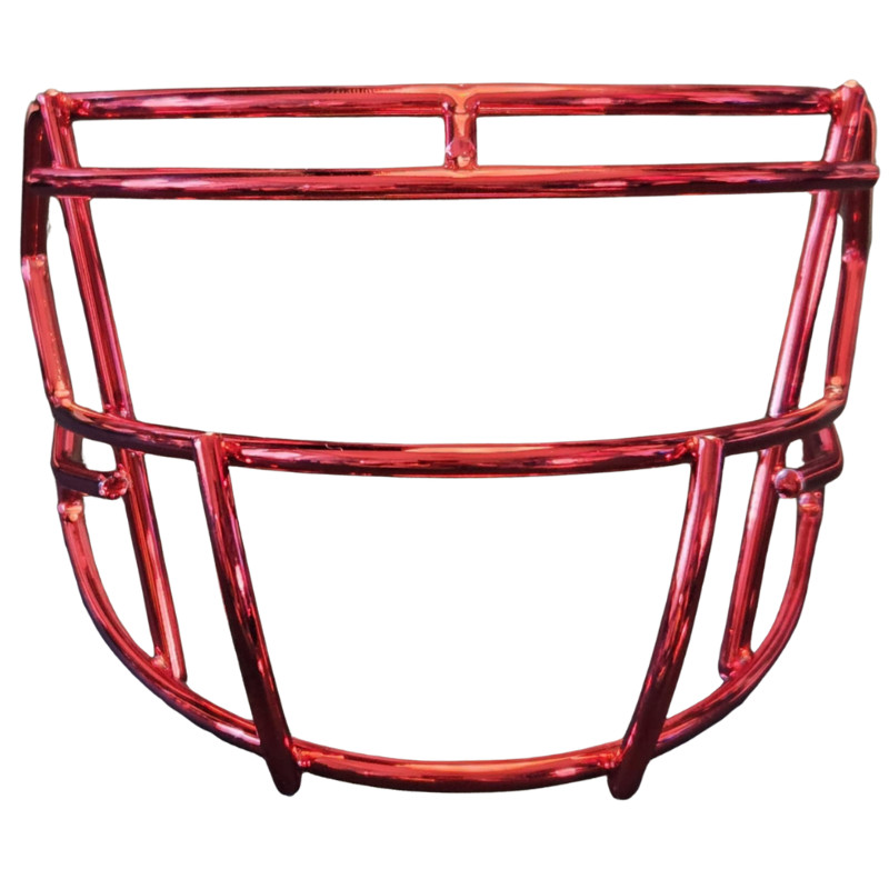 Custom Chrome Colors Riddell Speed Metal Mini Football Helmet Facemask