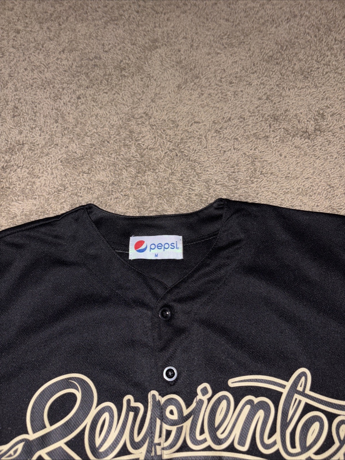 Arizona Diamondbacks Serpientes Giveaway Jersey Black Size Medium Pepsi Brand