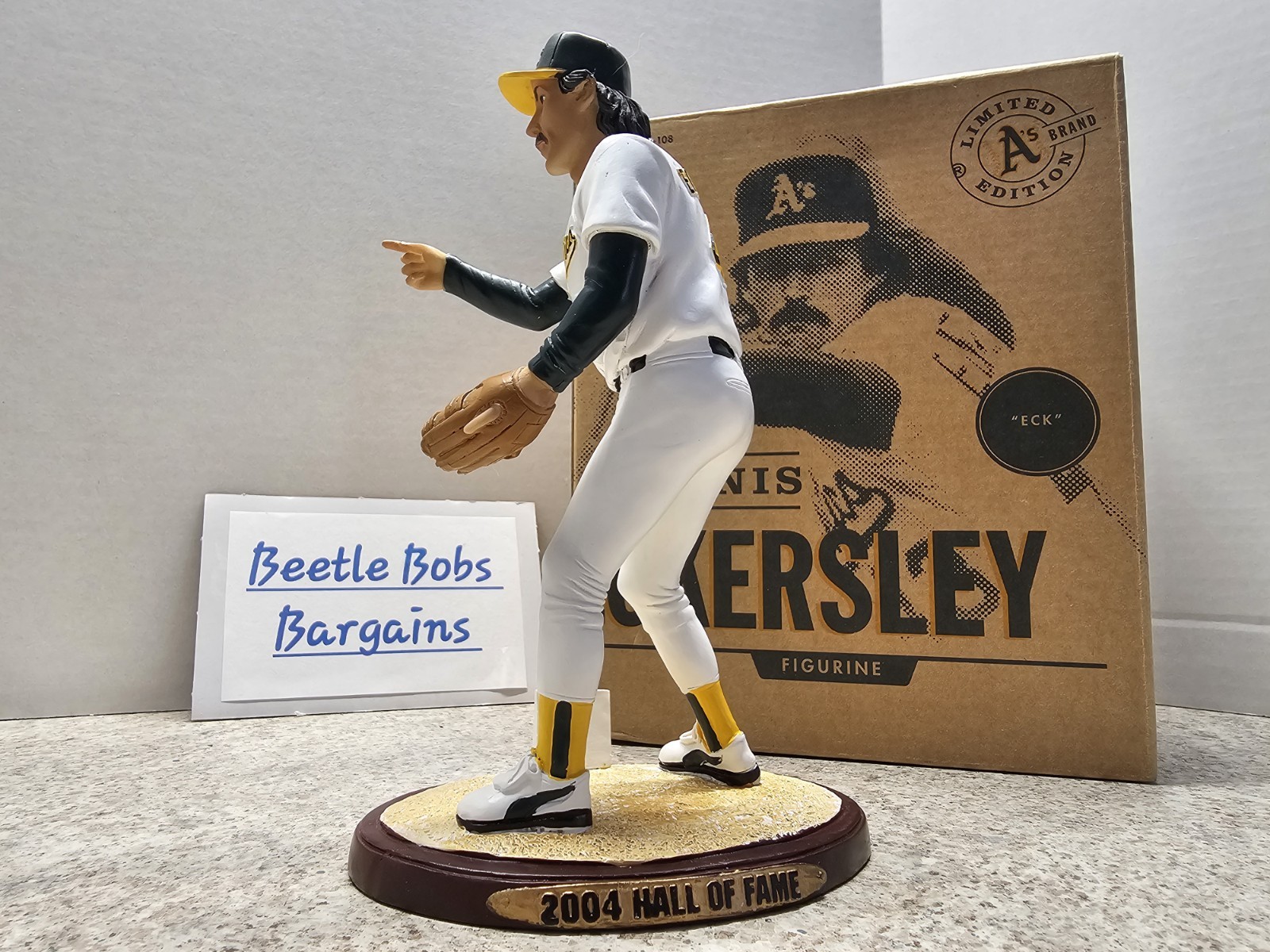 Dennis Eckersley Oakland A’s MLB 2004 SGA Statue Figurine NIB HOF