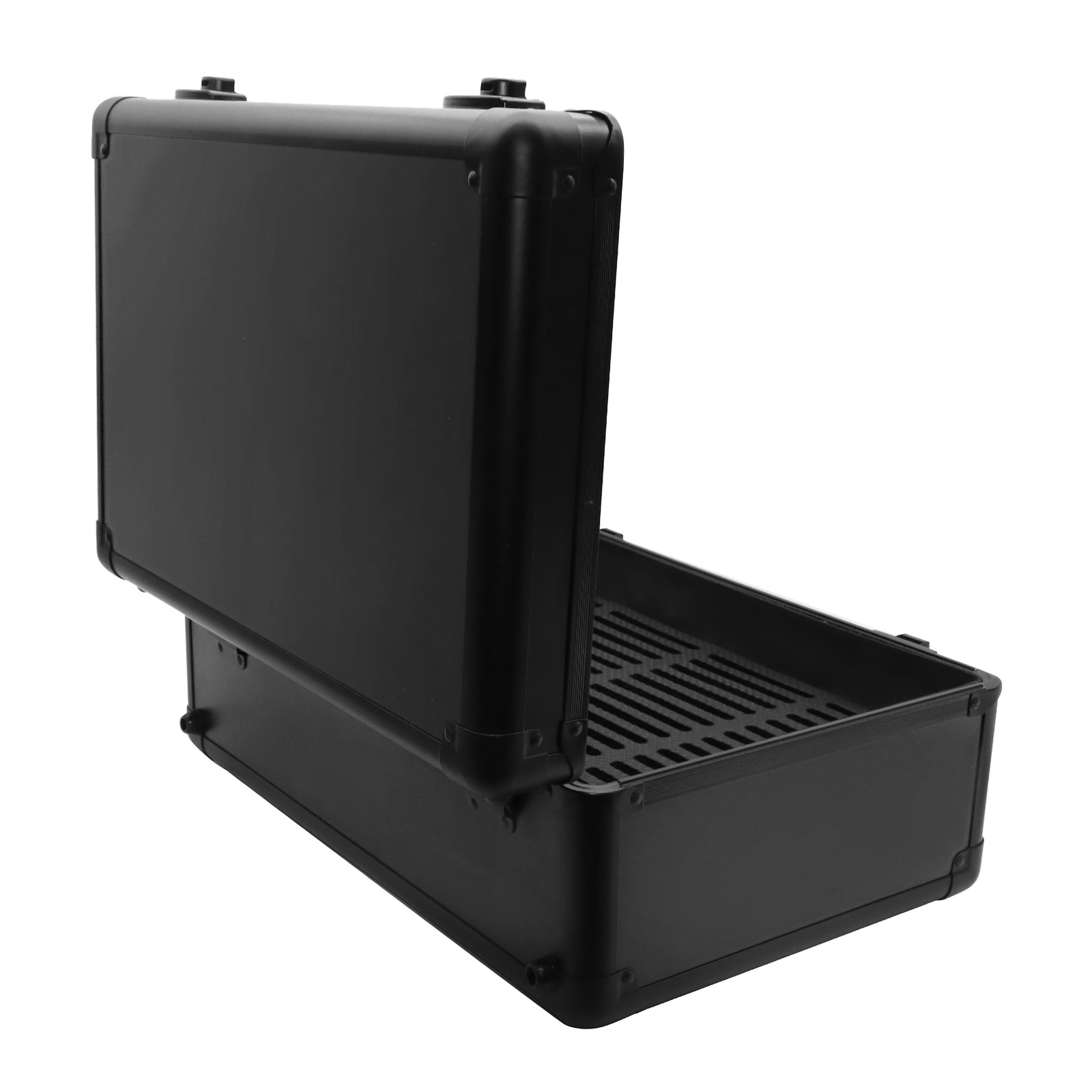 Graded Card Storage Aluminum Box for 64 PSA Certified Sport Slabs with Lock Key