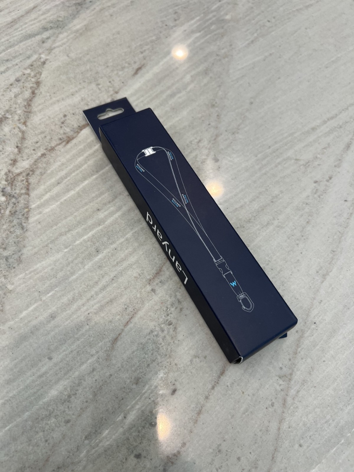 Williams Racing F1 Team Lanyard, Blue, NWT