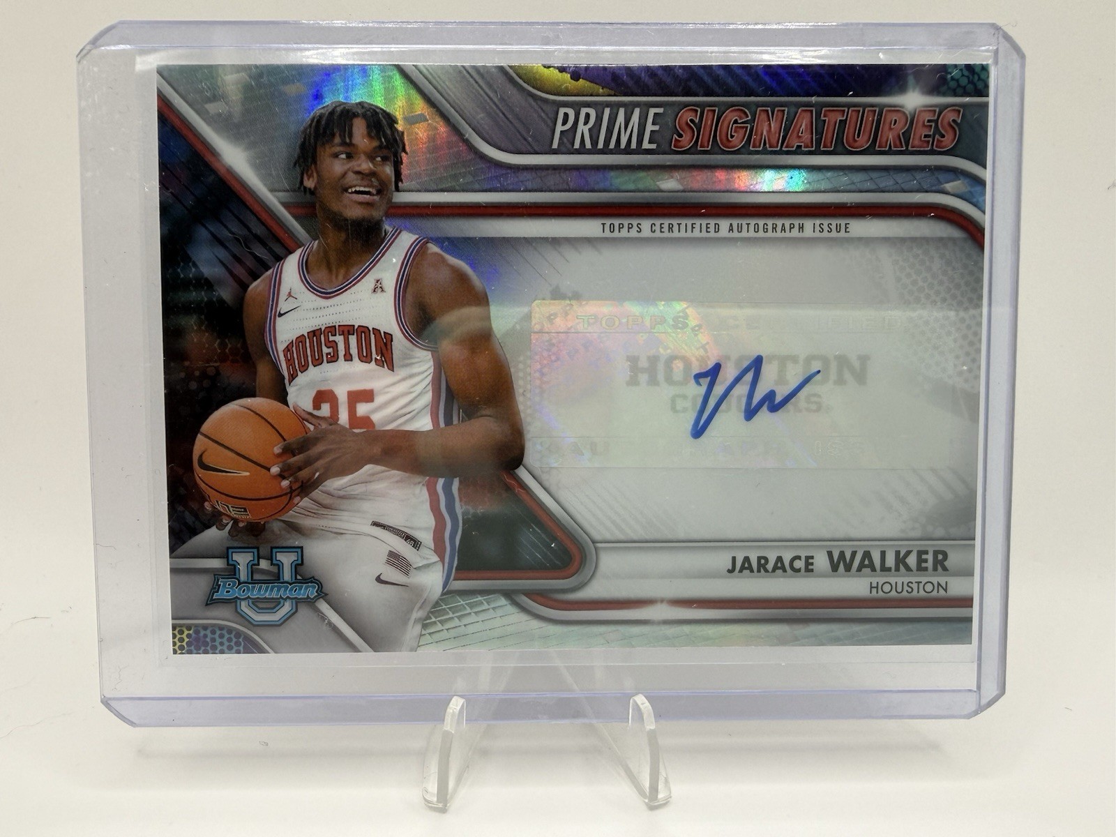 2022-23 Bowman U Chrome – Jarace Walker Prime Signatures Auto /50 #PCS-JW