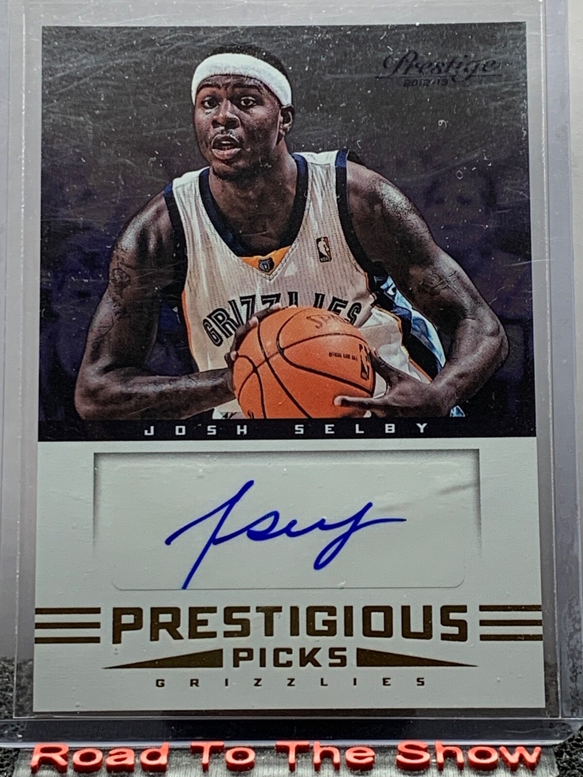 2012 Prestige Panini Prestigious Picks Autograph JOSH SELBY #40 Memphis