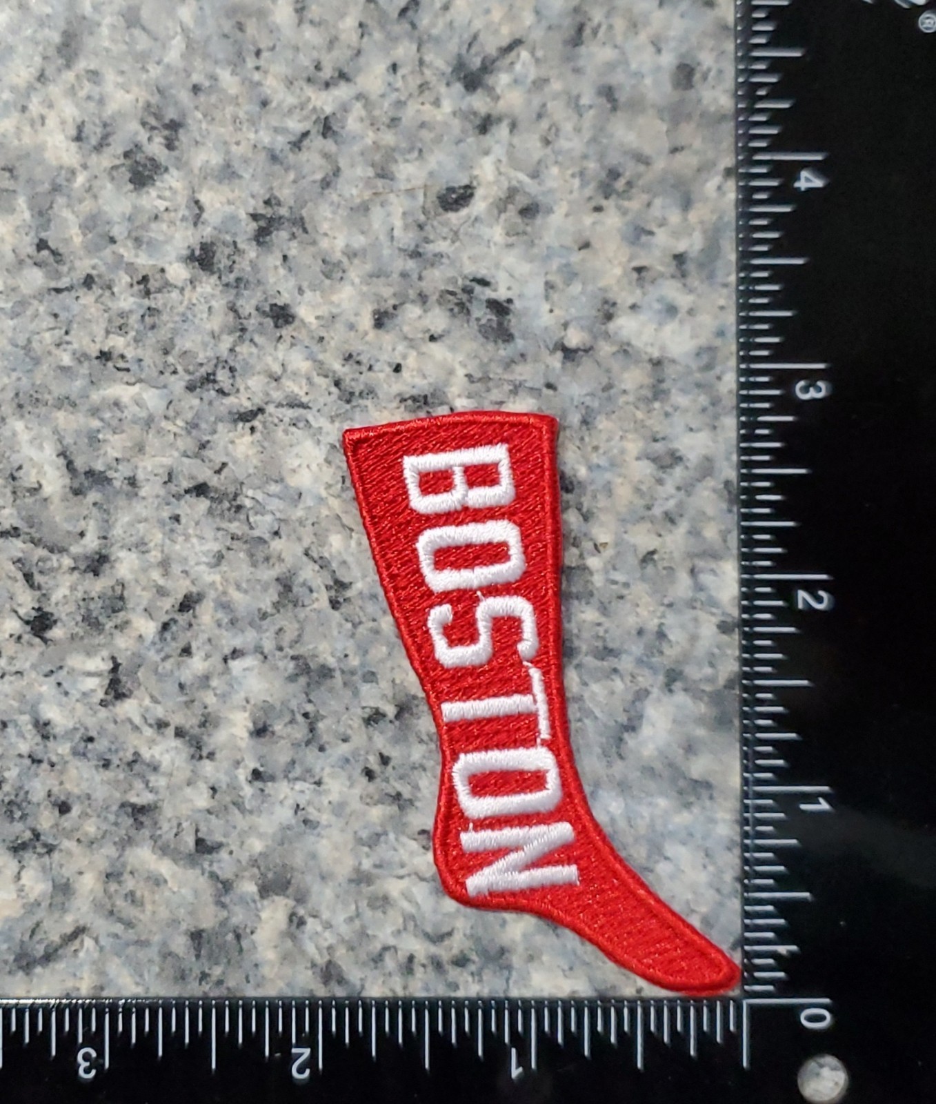 Vintage Boston Red Sox Patch. Embroidered. Iron On 3″x2″