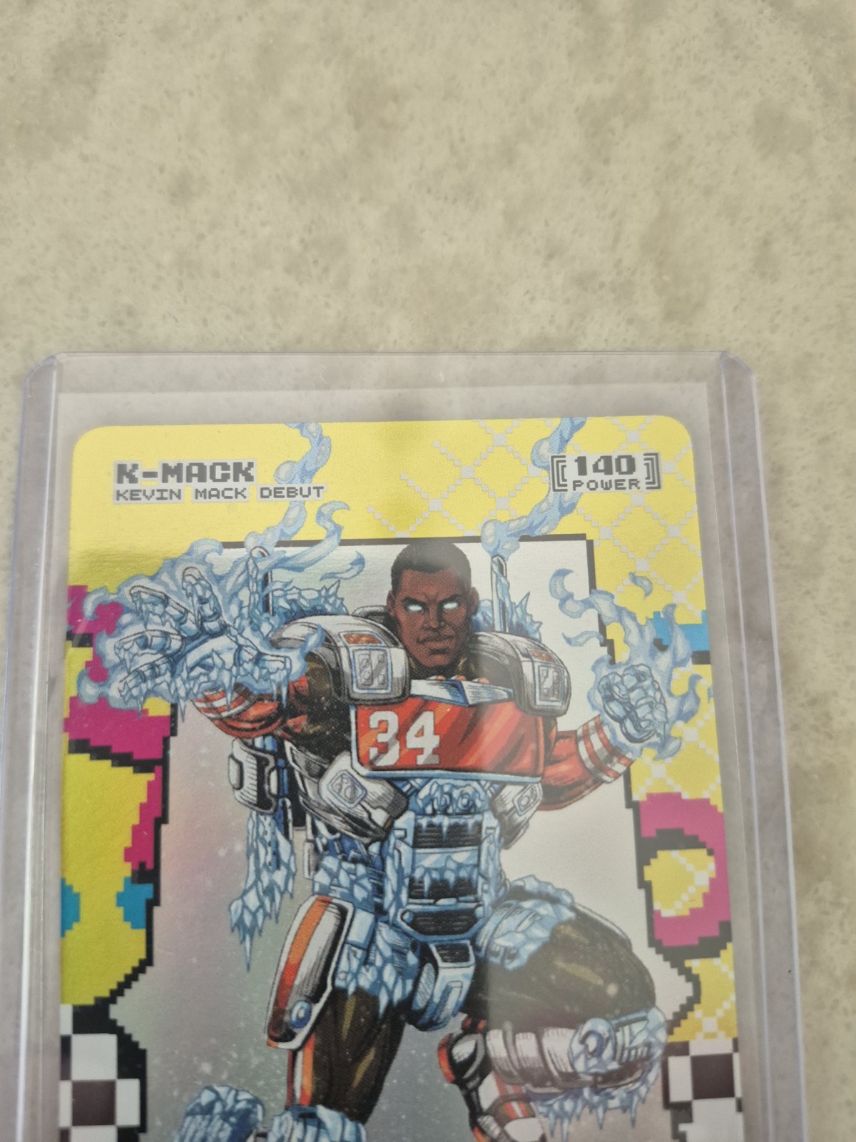 2026 Bo Jackson Battle Arena Tecmo 80’s 8-bit Rad Battlefoil SP K-Mack (K.Mack)