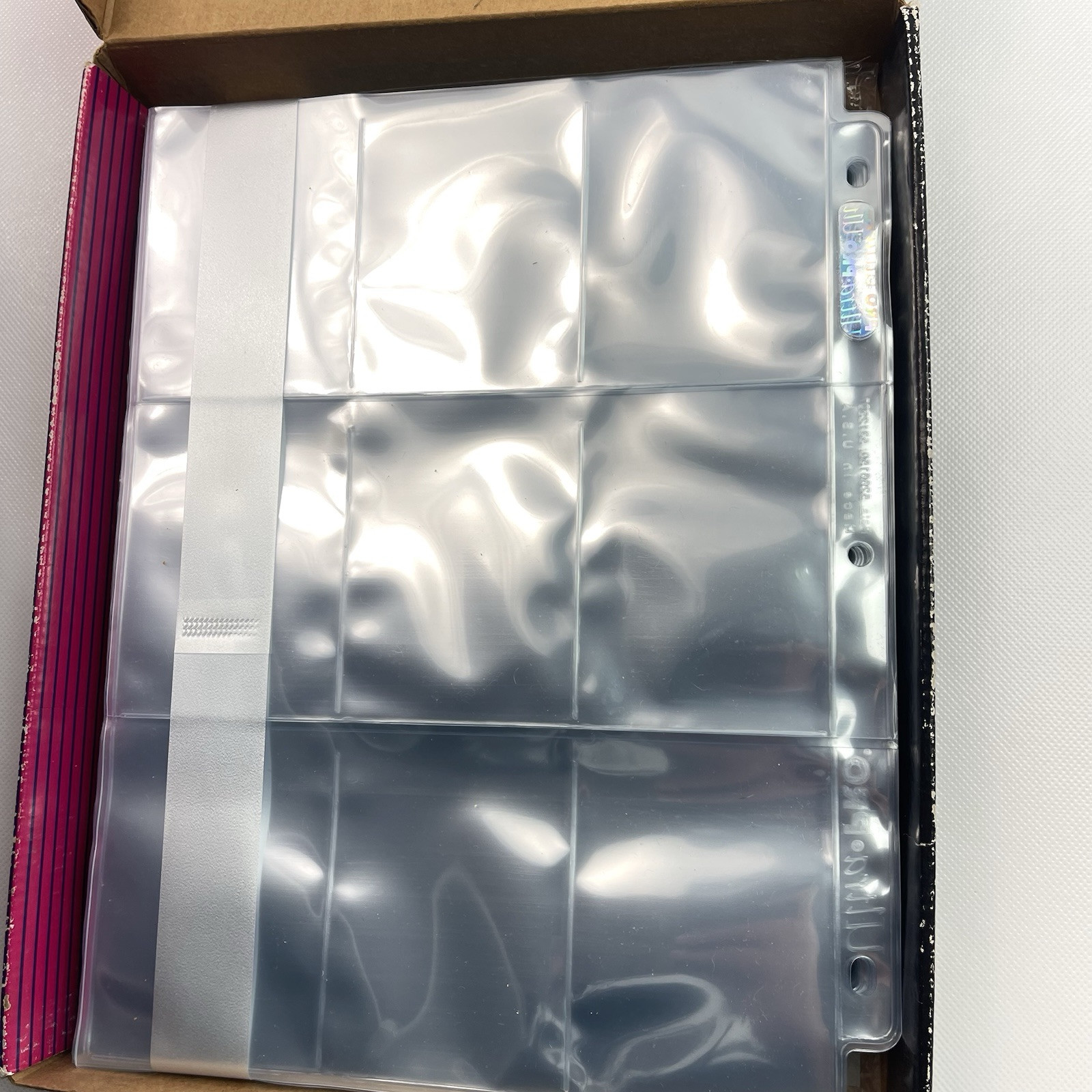 Baseball Card Pages 49 Pro Ultra Pages + Extra Avery Crystal Clear Acid Free
