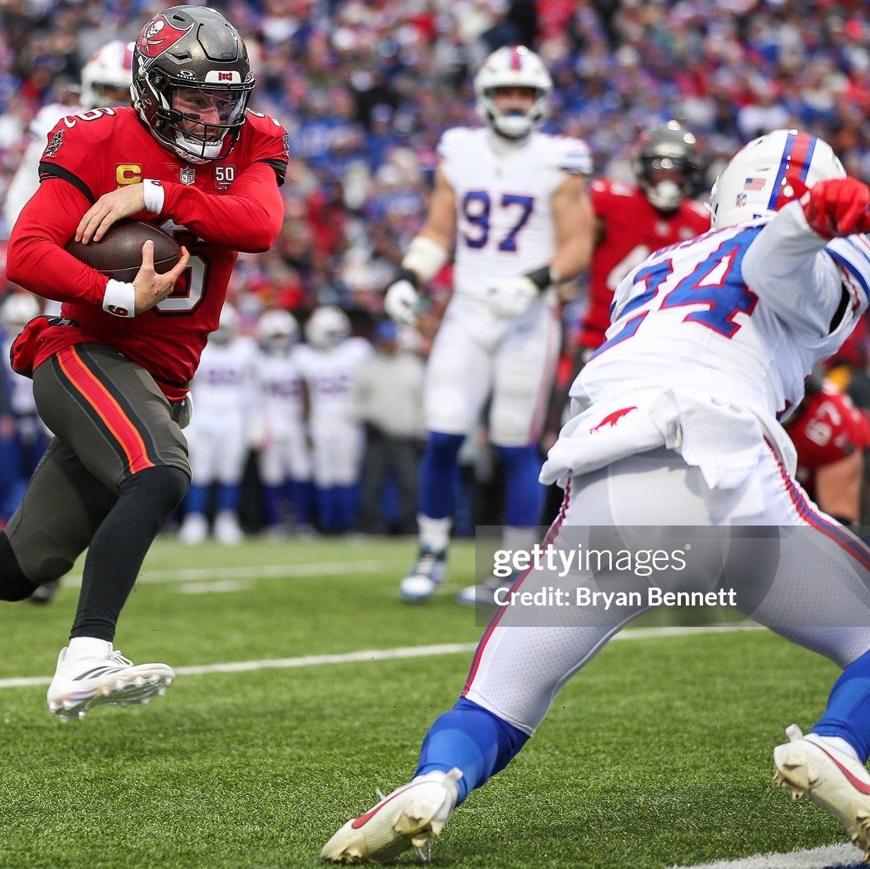 GAME USED Tampa Bay Buccaneers 11/09 + 11/16/25 NFL Football vs Patriots + Bills