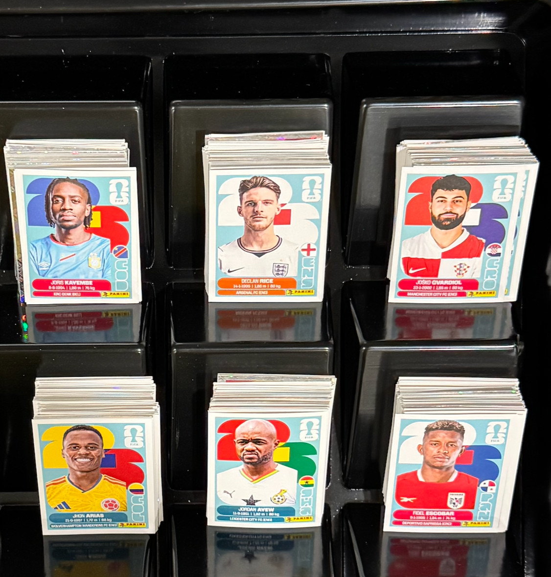 2026 Panini FIFA World Cup Sticker Collection Complete Lot Builder Group J K L
