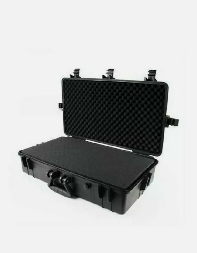 XXL PSA Graded Card Storage Box Heavy Duty Weatherproof Case Slab Holder Black