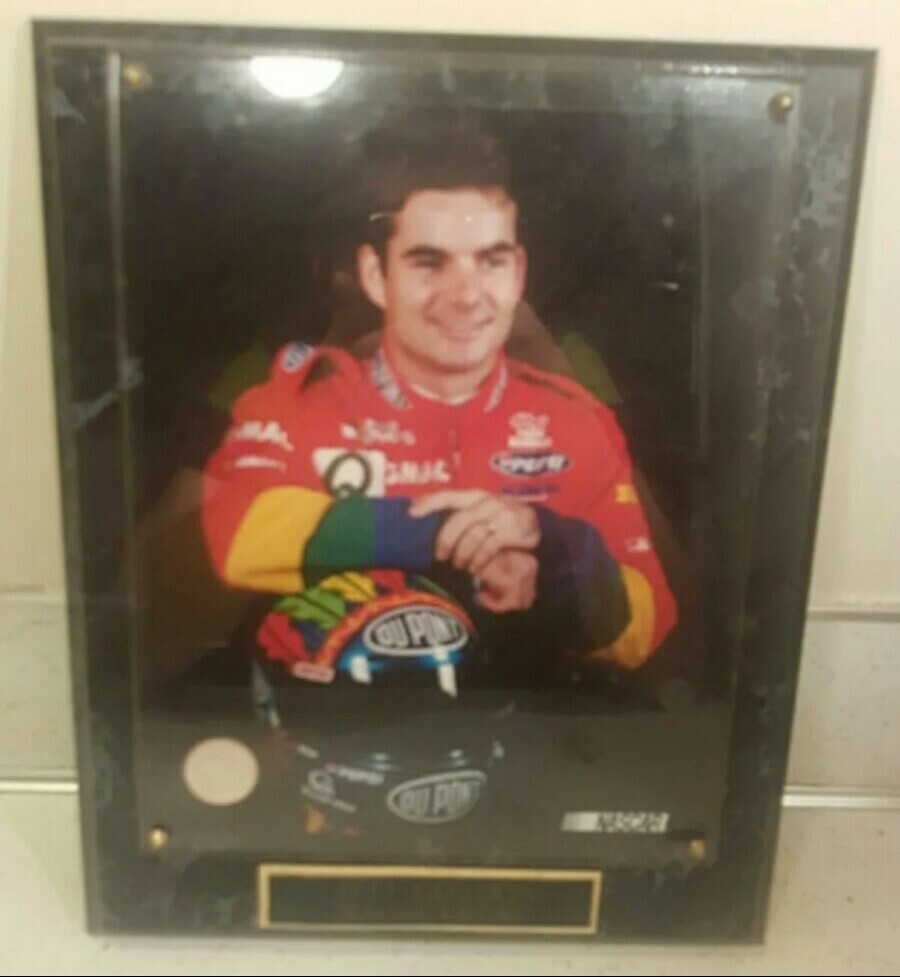 Nascar Jeff Gordon Plaque 10.5×13.5in
