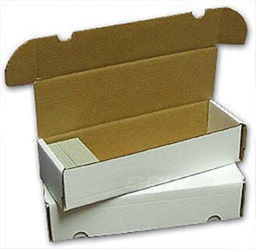 Lot of 10 BCW 660 Count Corrugated Cardboard Baseball Trading Card Boxes box
