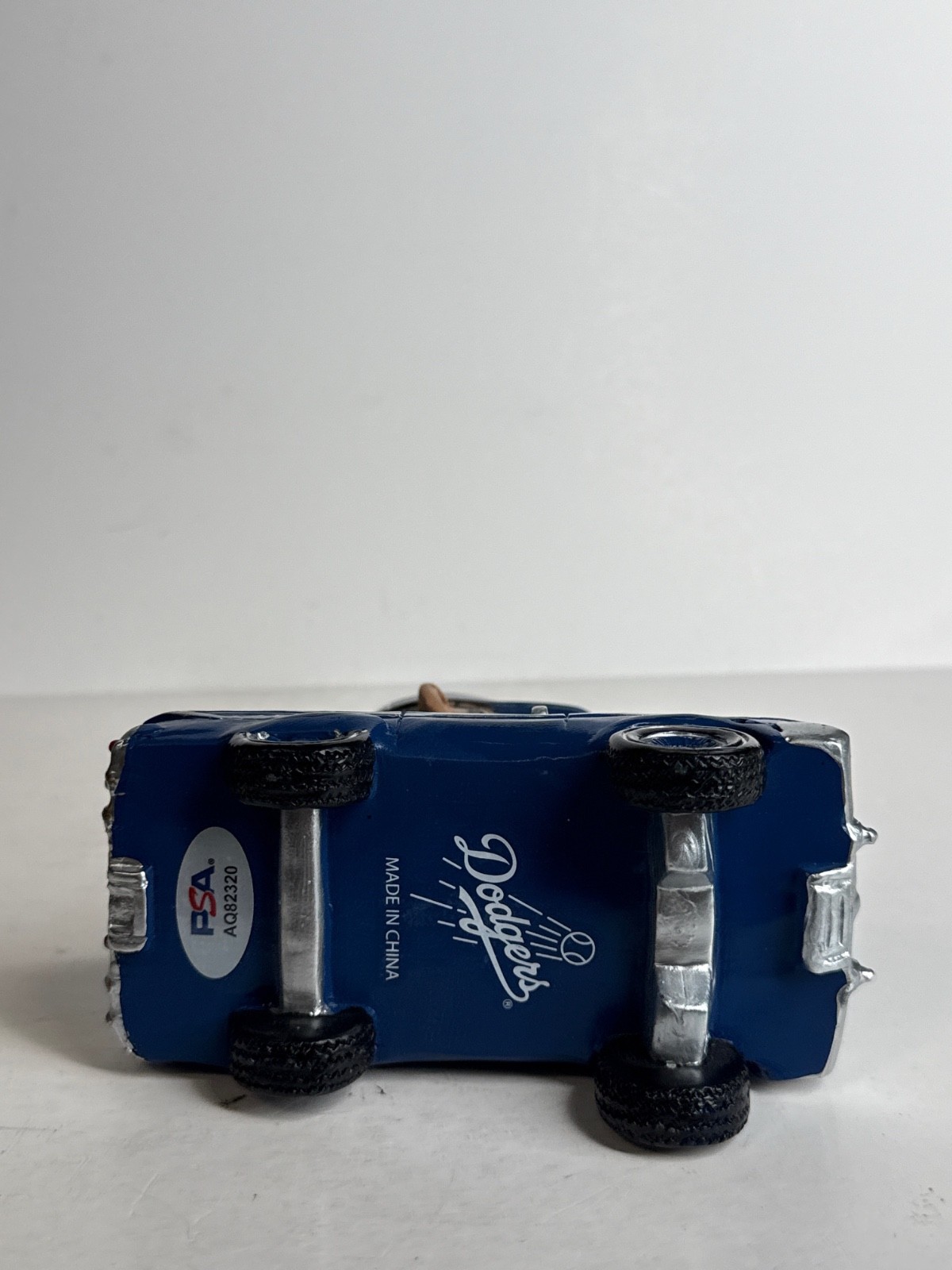 Ice Cube Signed Lowrider WS Trophy SGA Dodgers Bobblehead PSA AQ82320