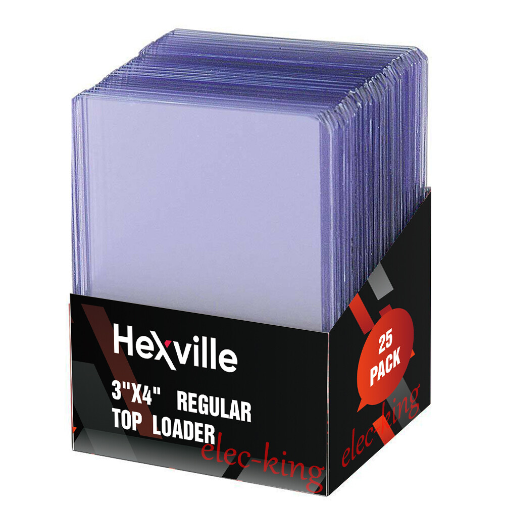 Sport Card Holders Top loaders Standard Regular 3×4 25, 50, 100, 200, 500 1000