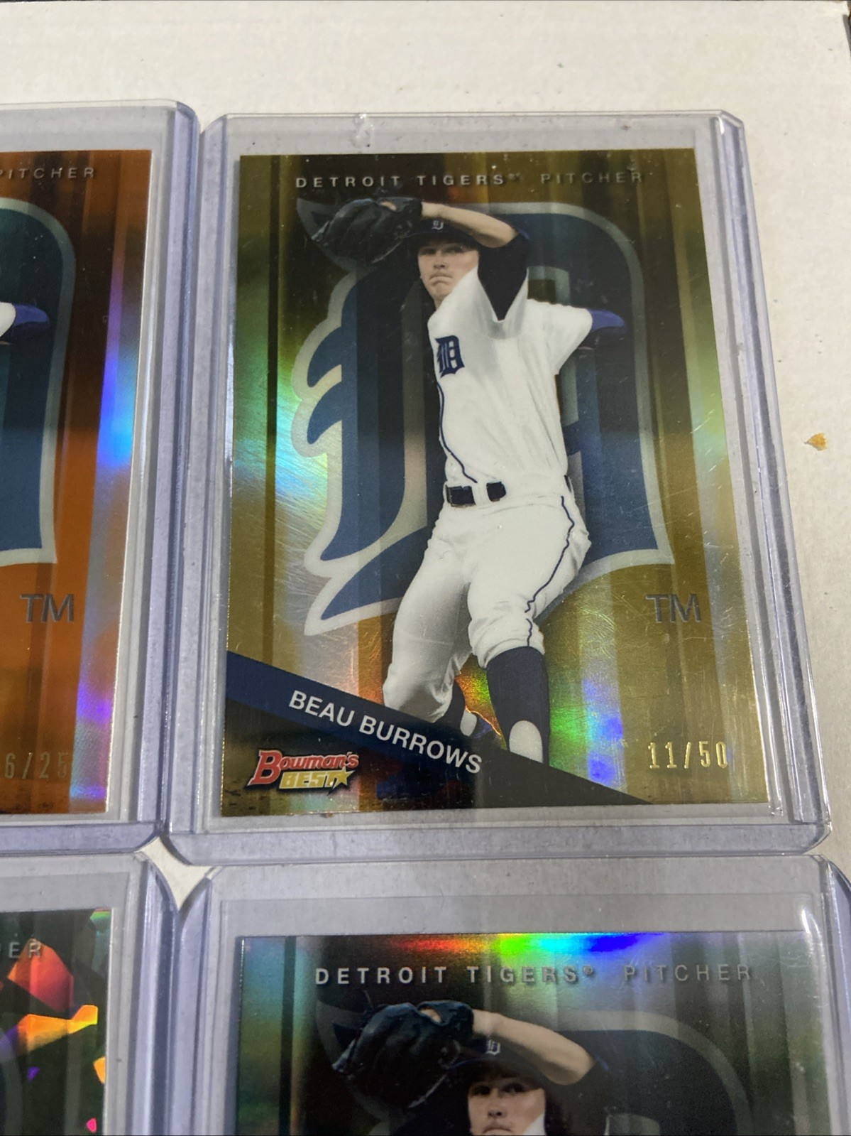 2015 Bowmans Best Beau Burrows Complete Rainbow True 1/1 /5 /25/50 /99 /150 Rare