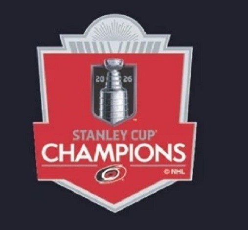 2026 CAROLINA HURRICANES PIN SET NHL STANLEY CUP FINAL CHAMPIONS FIVE (5) PC