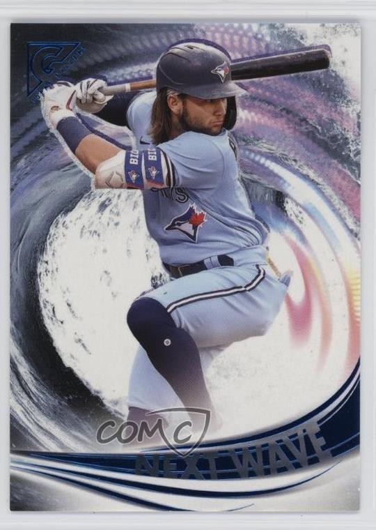 2021 Topps Gallery Next Wave Blue 40/99 Bo Bichette #NW-16 1sr5