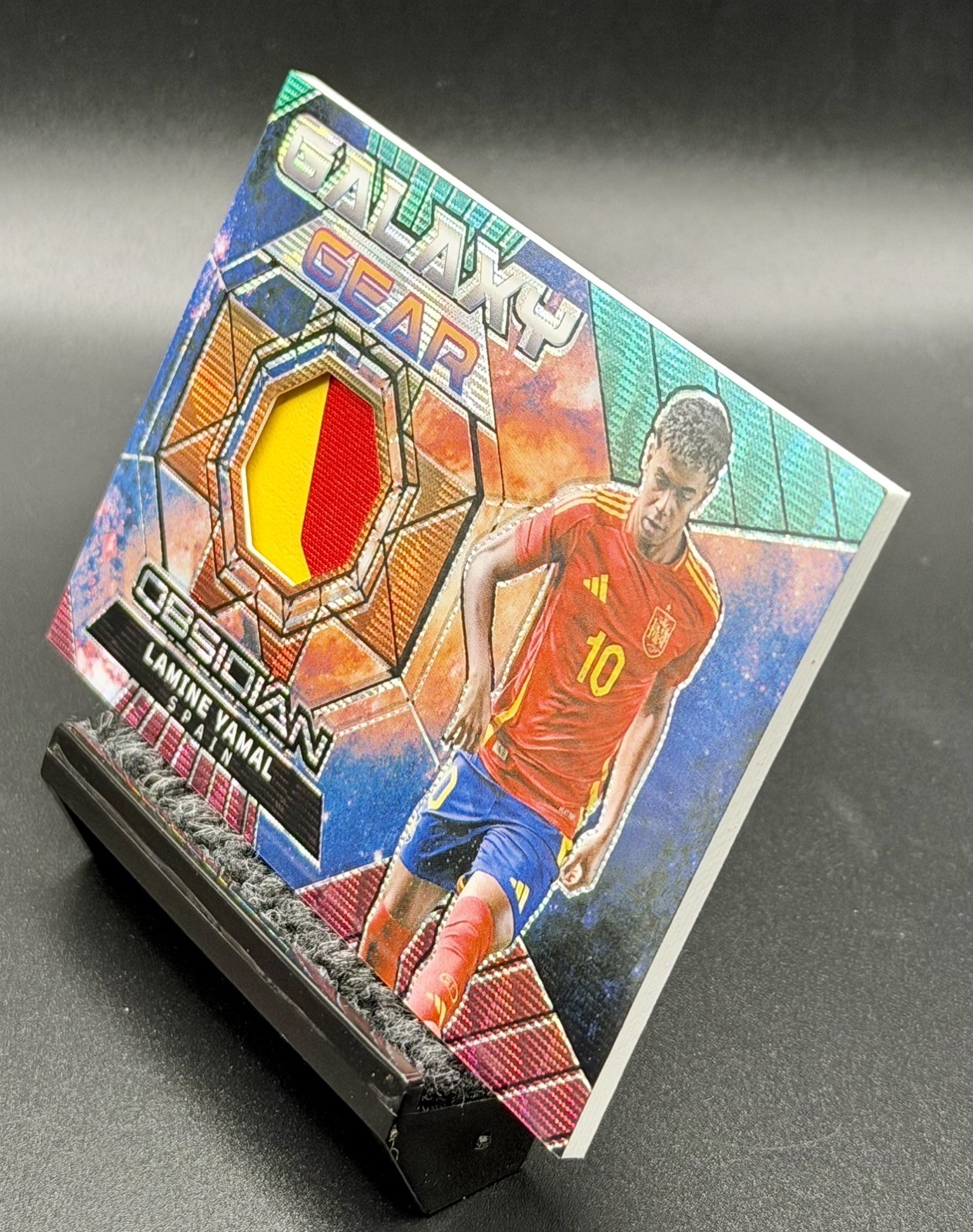 2024-25 Obsidian Lamine Yamal 🇪🇸 ⚽️Galaxy Gear Taiga MEM,SSP#/25,VERY RARE🔥