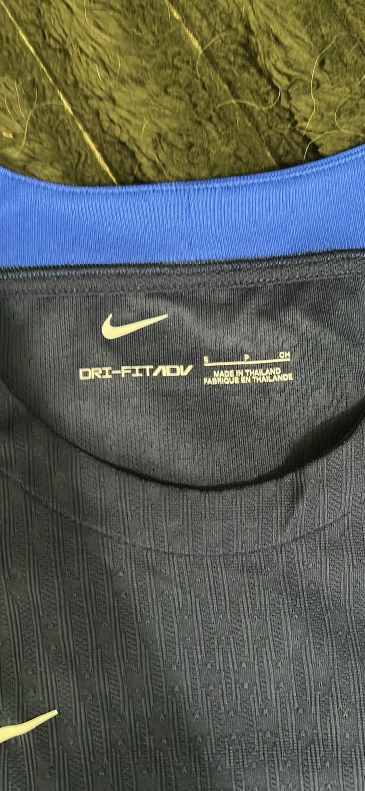 Nike Paris Saint-Germain PSG Soccer Jersey ADV Men’s Size S Blue