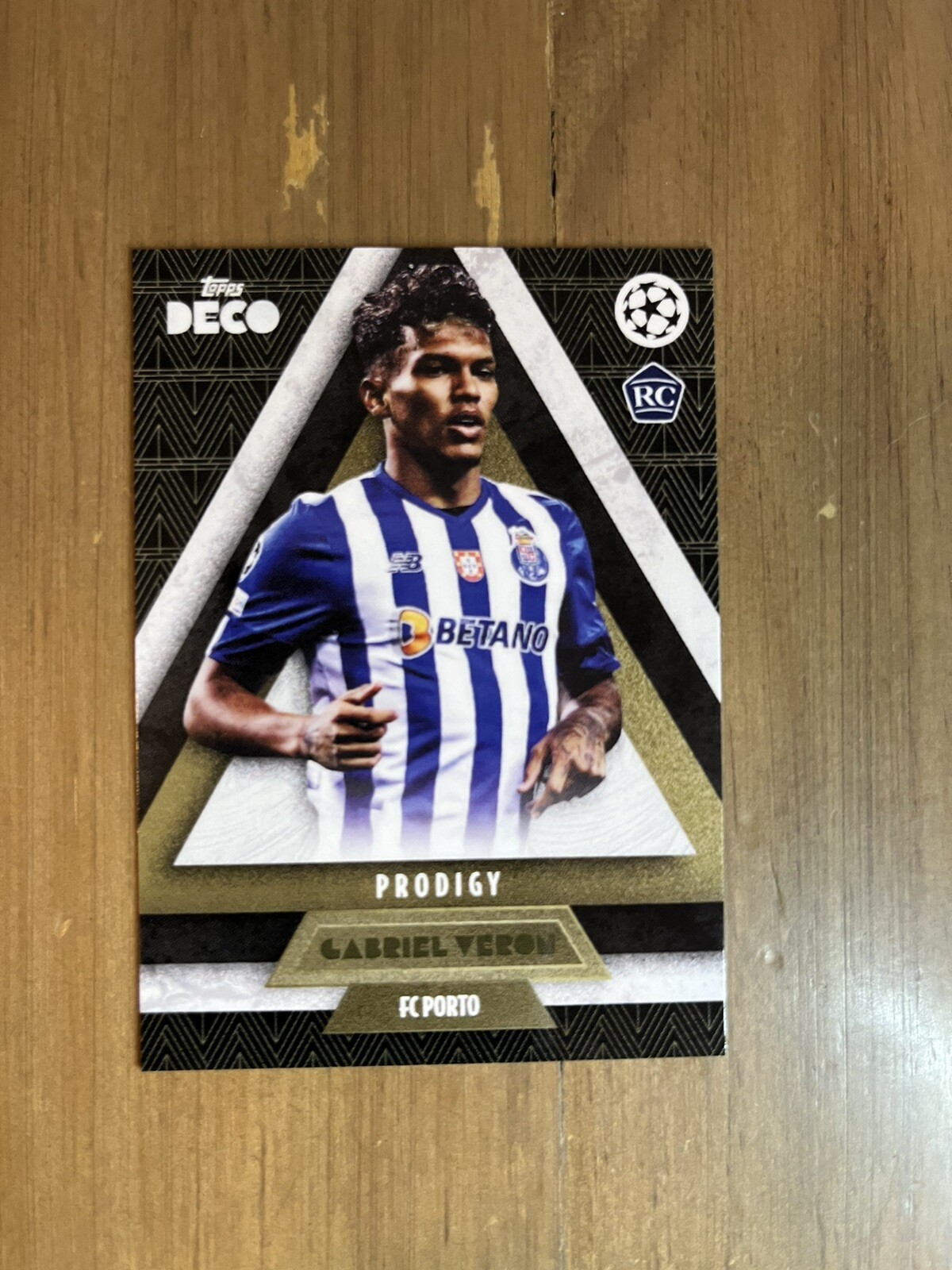 2022-23 Topps Deco UCL Prodigy Gabriel Veron ROOKIE RC FC PORTO