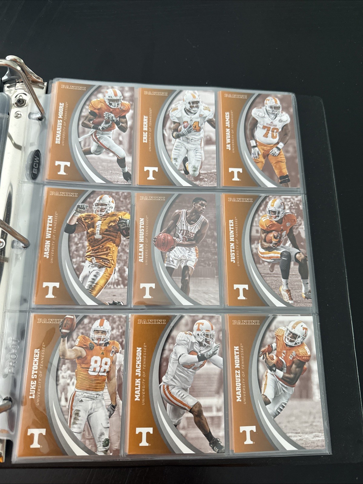 2015 Panini Tennessee Volunteers Vols Trading Card Pick Football Basketball