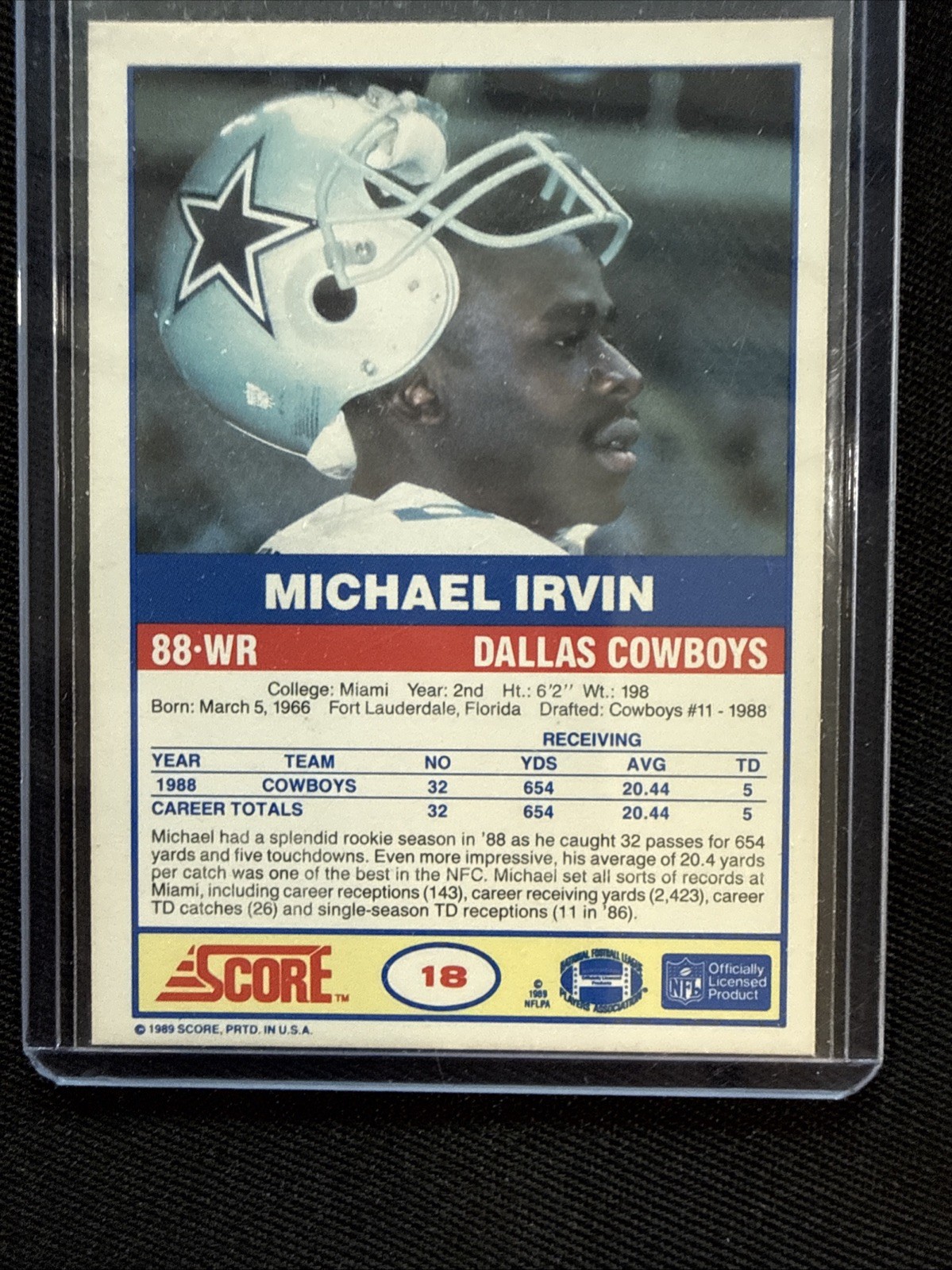 1989 Score Football Complete Set 1-330 NM-MT Sharp! Barry Deion Sanders RC’s!!