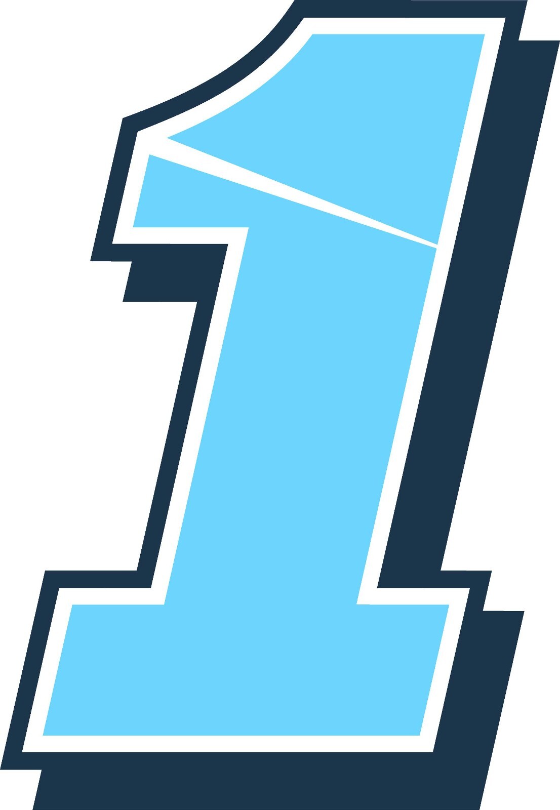 NEW FOR 2024 #1 Ross Chastain Racing Sticker Decal – SM thru XL – Various Colors