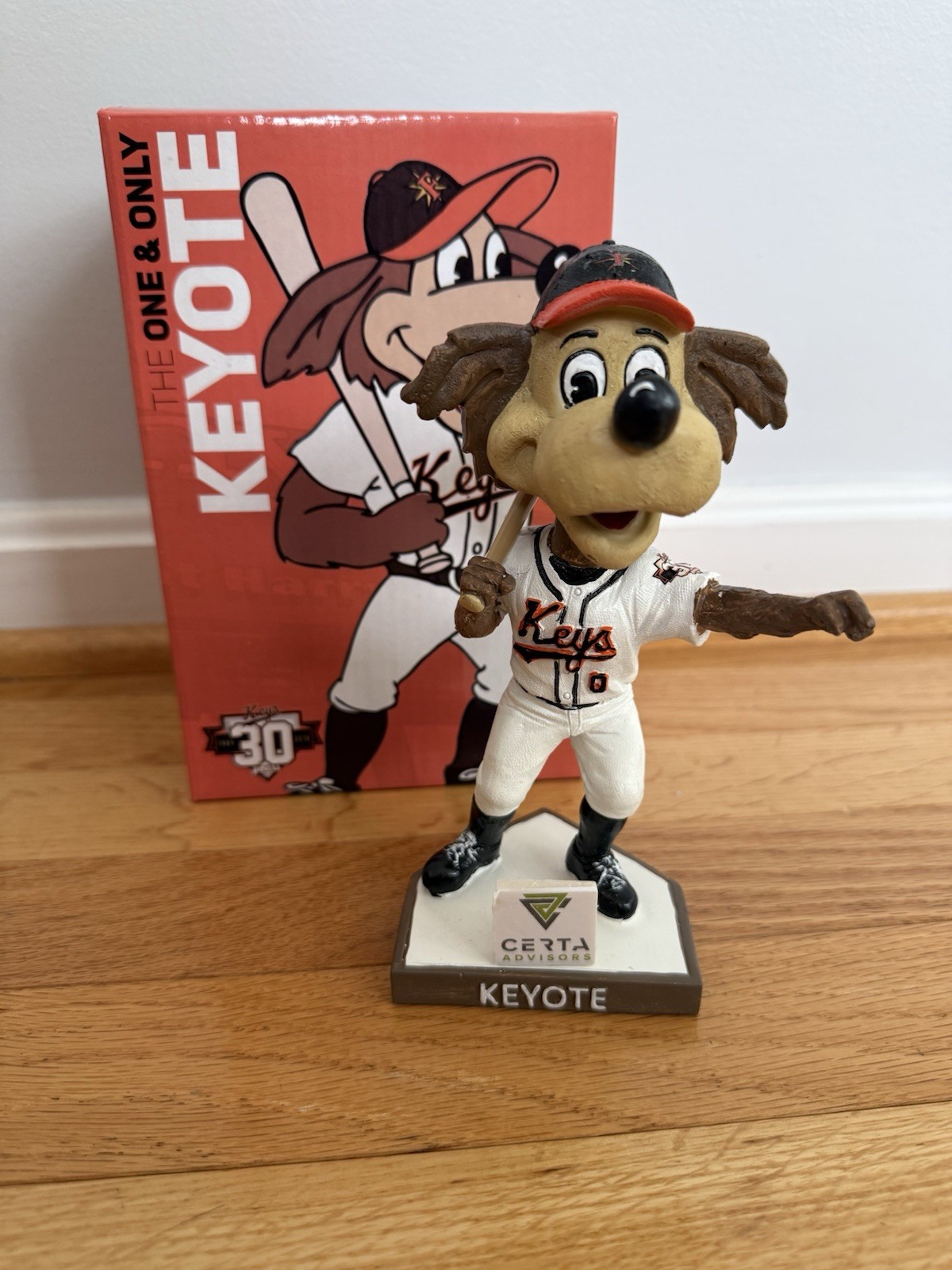 Frederick Keys Keyote Bobblehead 2018 SGA Mascot Baltimore Orioles